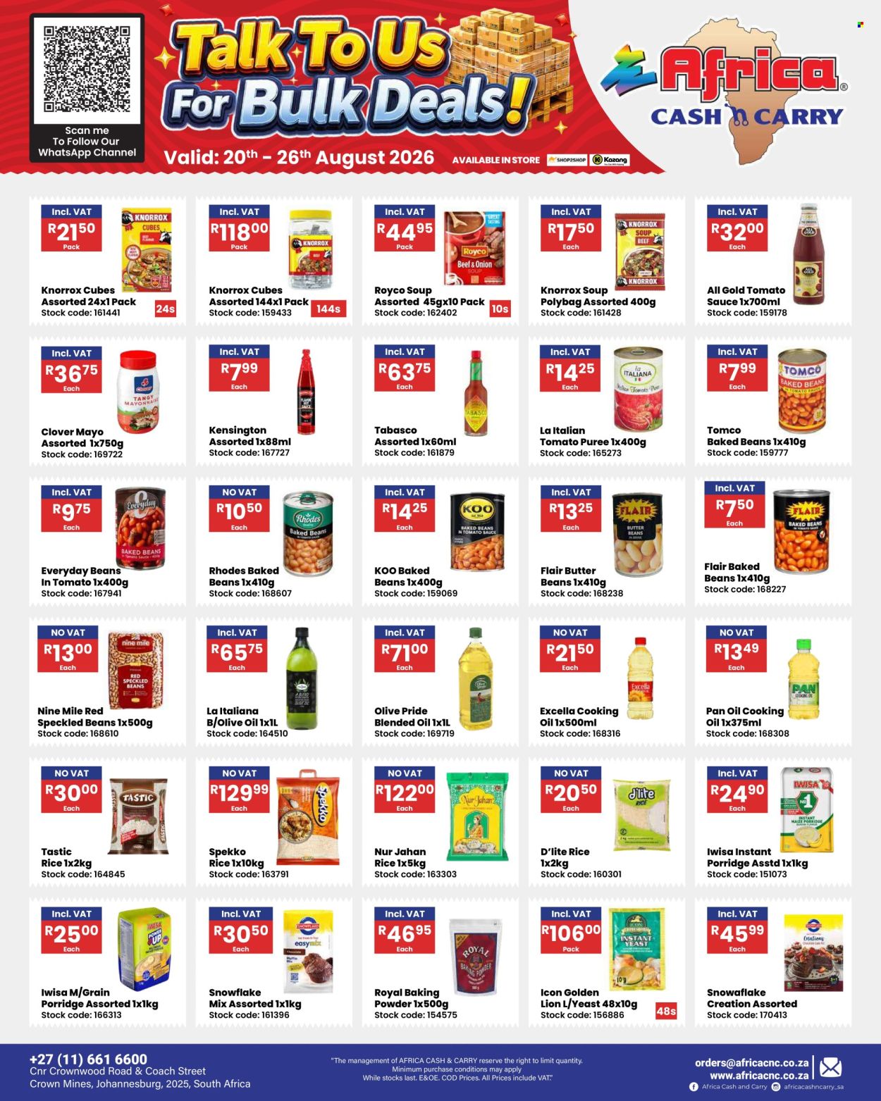Africa Cash & Carry specials - 20/08/2026 - 26/08/2026. Page 29
