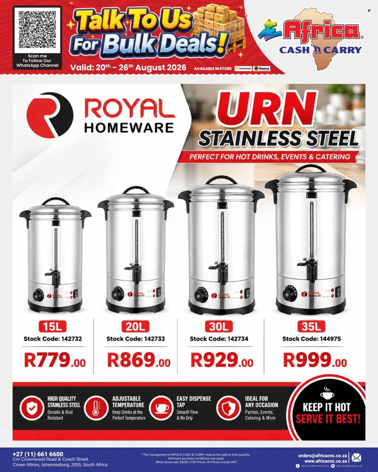 Africa Cash & Carry specials - 20/08/2026 - 26/08/2026. Page 34