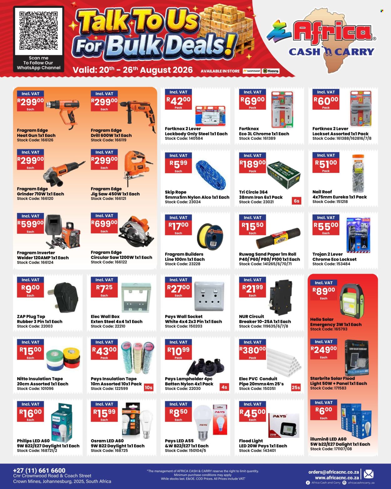 Africa Cash & Carry specials - 20/08/2026 - 26/08/2026. Page 39