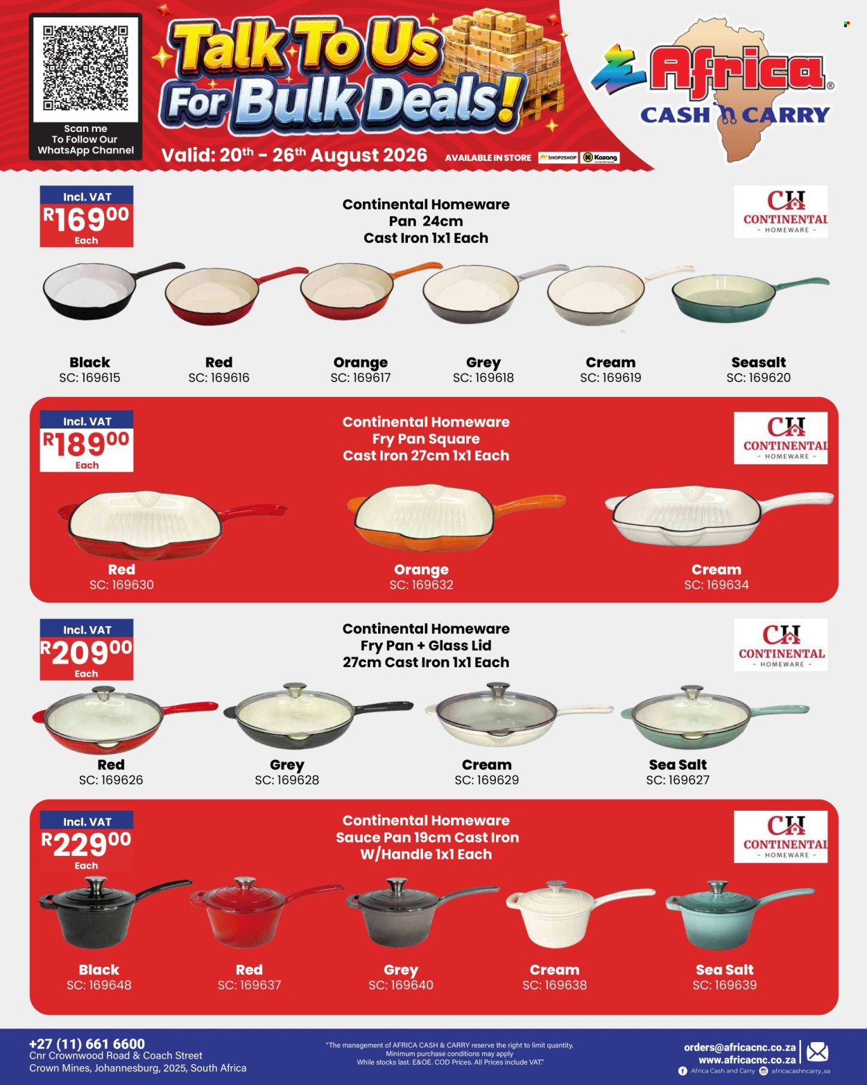 Africa Cash & Carry specials - 20/08/2026 - 26/08/2026. Page 47