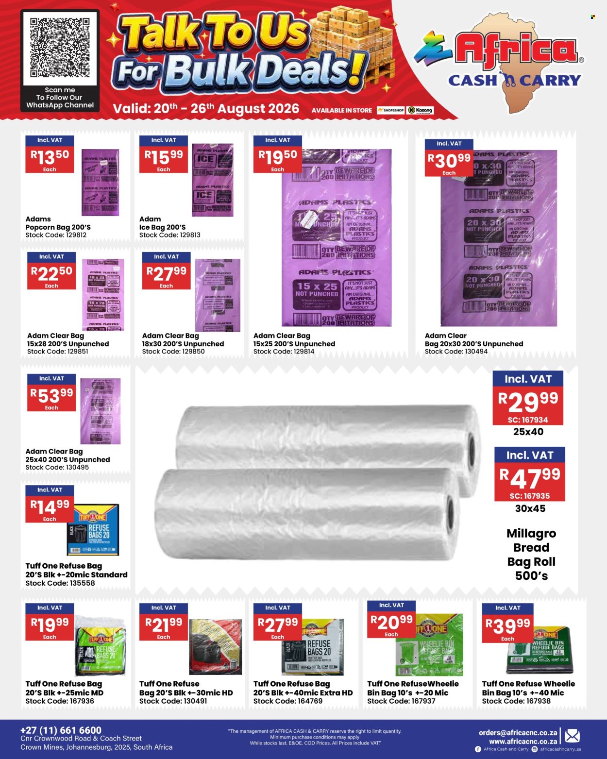 Africa Cash & Carry specials - 20/08/2026 - 26/08/2026. Page 52