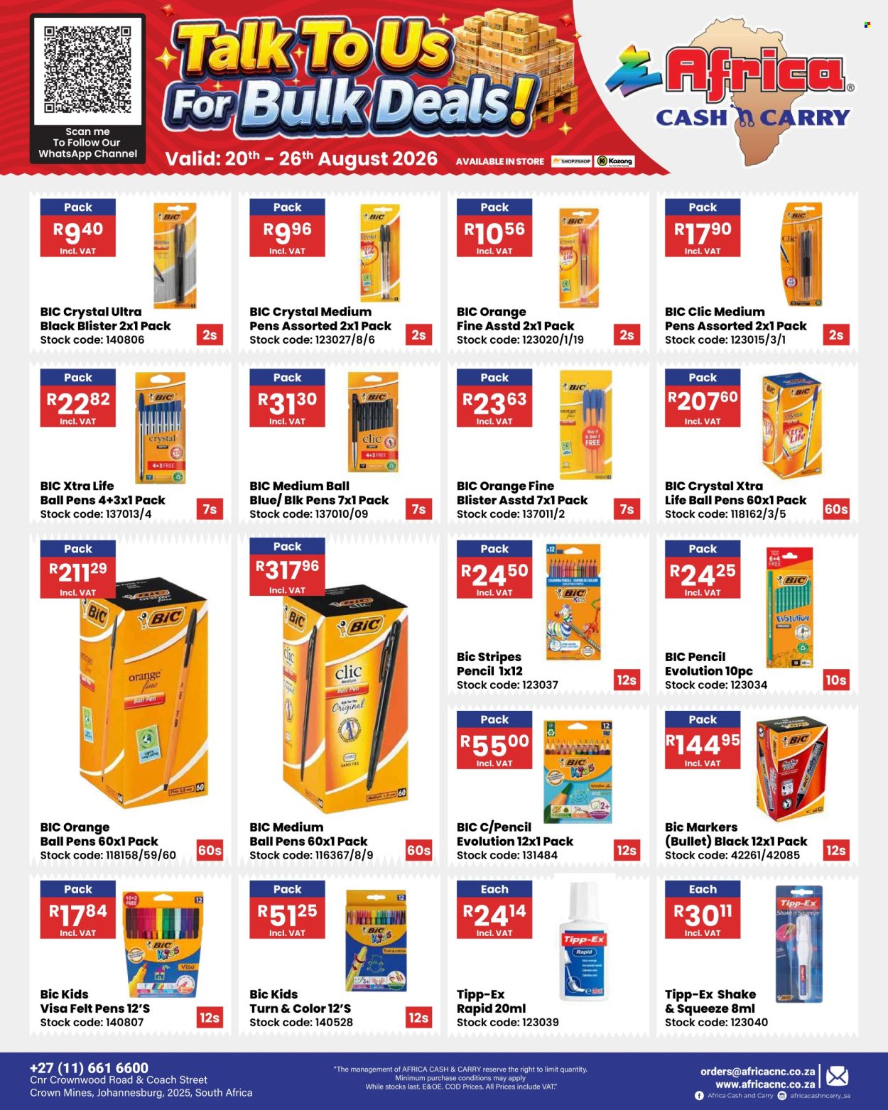 Africa Cash & Carry specials - 20/08/2026 - 26/08/2026. Page 59