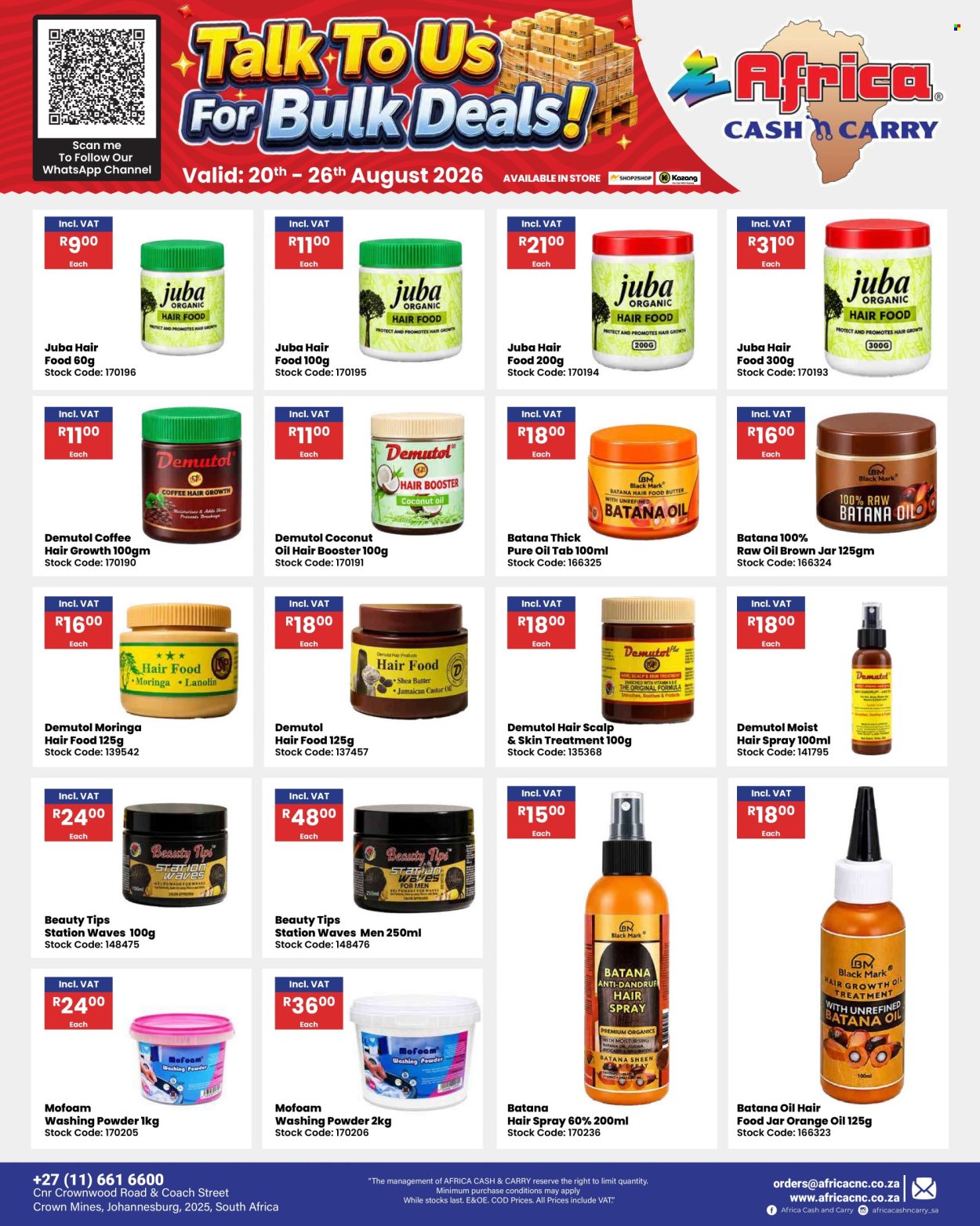 Africa Cash & Carry specials - 20/08/2026 - 26/08/2026. Page 63