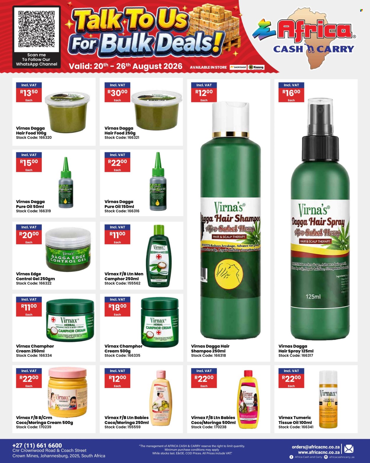 Africa Cash & Carry specials - 20/08/2026 - 26/08/2026. Page 64