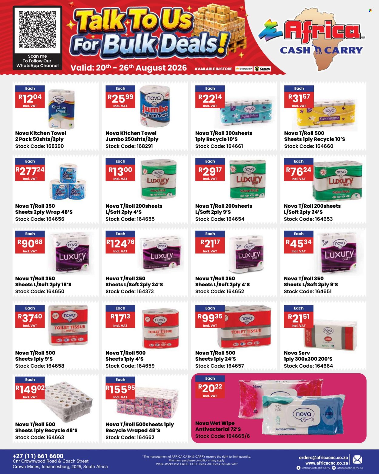 Africa Cash & Carry specials - 20/08/2026 - 26/08/2026. Page 65