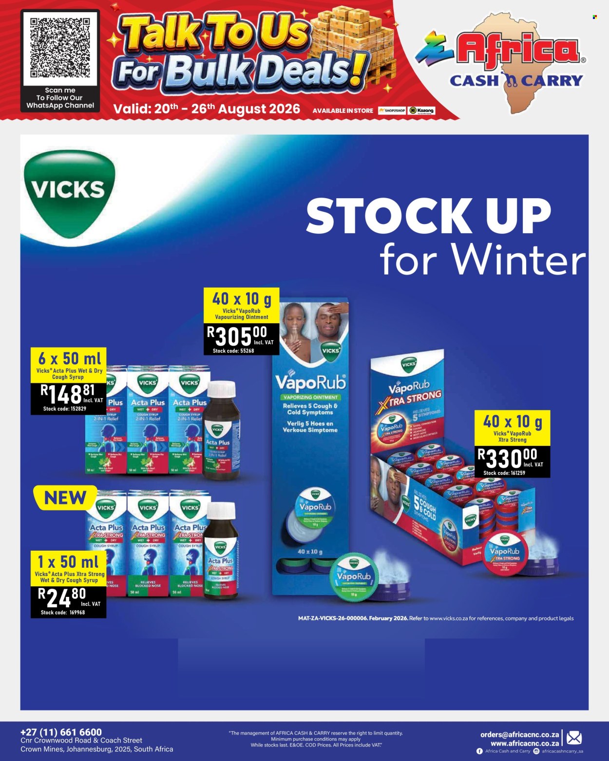 Africa Cash & Carry specials - 20/08/2026 - 26/08/2026. Page 68