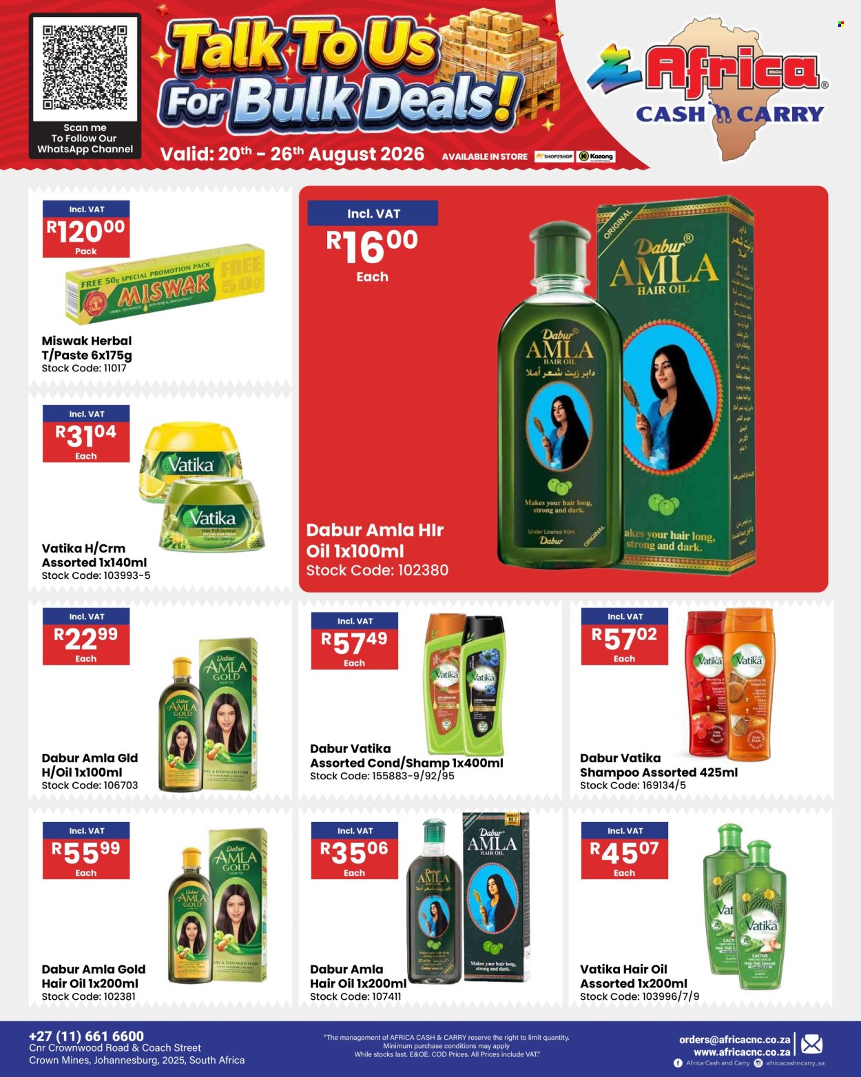 Africa Cash & Carry specials - 20/08/2026 - 26/08/2026. Page 77