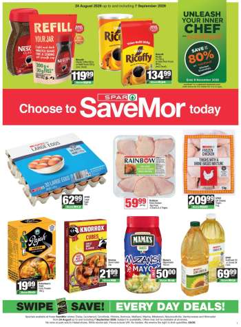 SPAR catalogue  - 24/08/2026 - 07/09/2026.
