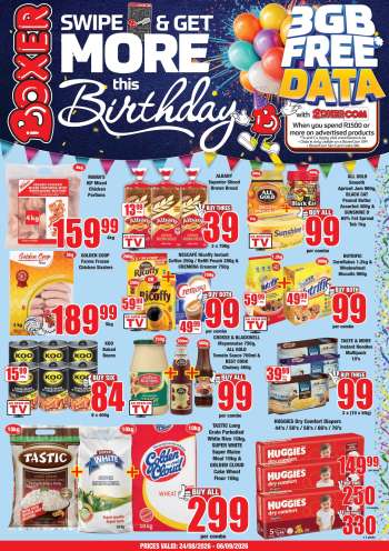Boxer catalogue  - 24/08/2026 - 06/09/2026.