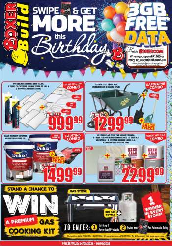 Boxer catalogue  - 24/08/2026 - 06/09/2026.