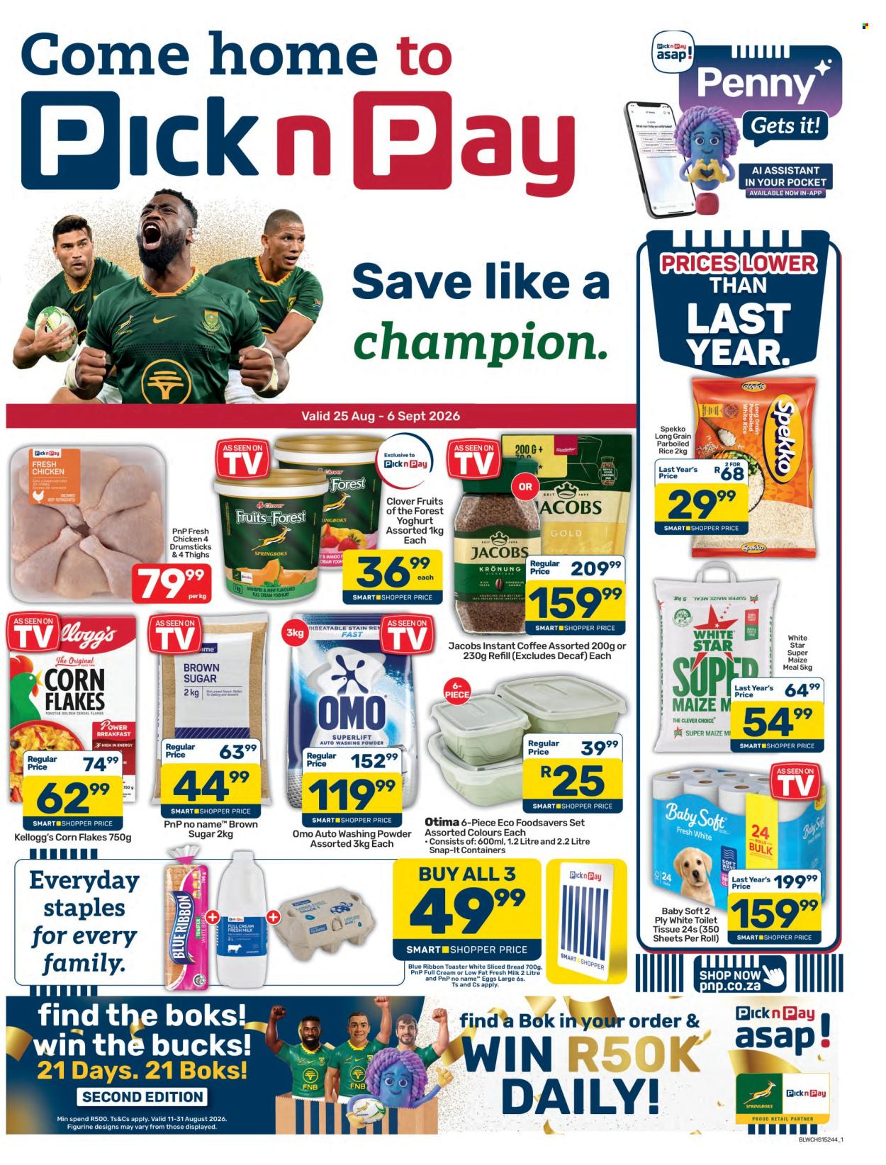 Pick n Pay Supermarket specials - 25/08/2026 - 06/09/2026. Page 1