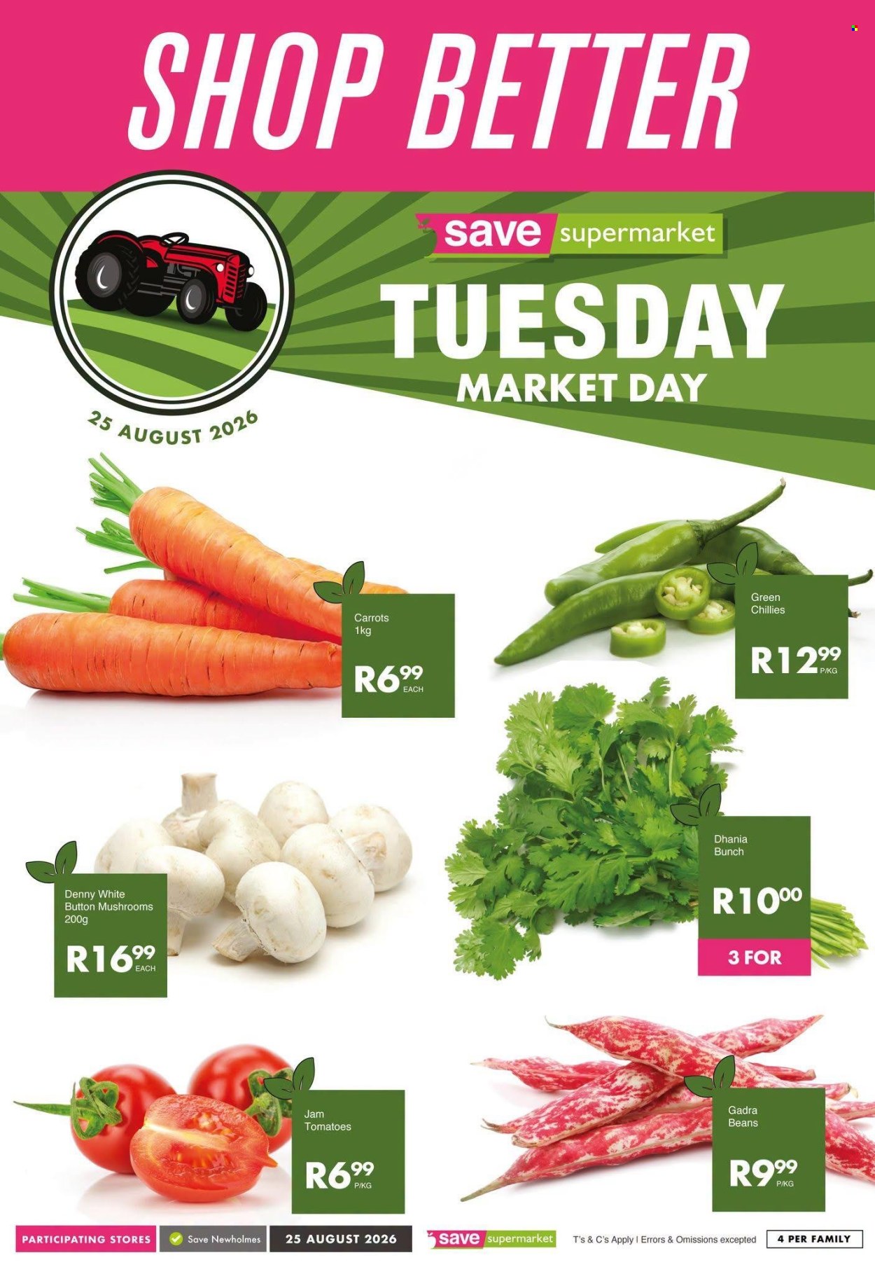 Save supermarket specials - 25/08/2026 - 25/08/2026. Page 1