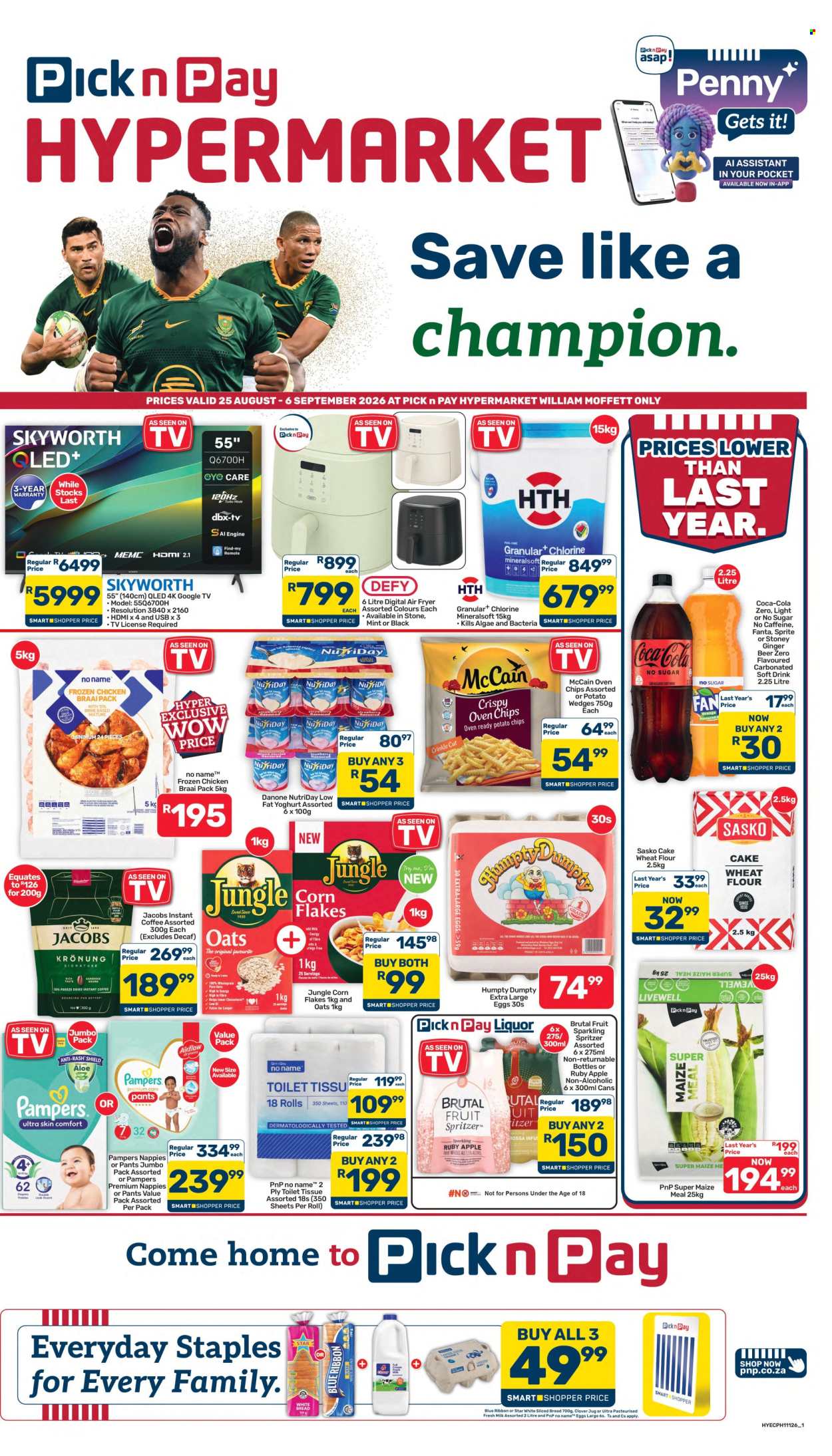 Pick n Pay Hypermarket specials - 25/08/2026 - 06/09/2026. Page 1