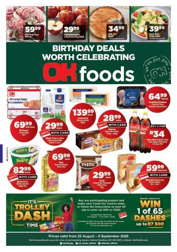 OK Foods catalogue  - 25/08/2026 - 06/09/2026.