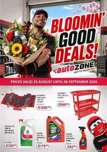 thumbnail - AutoZone catalogue - August National Promotion