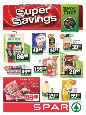 SPAR catalogue  - 24/08/2026 - 07/09/2026.