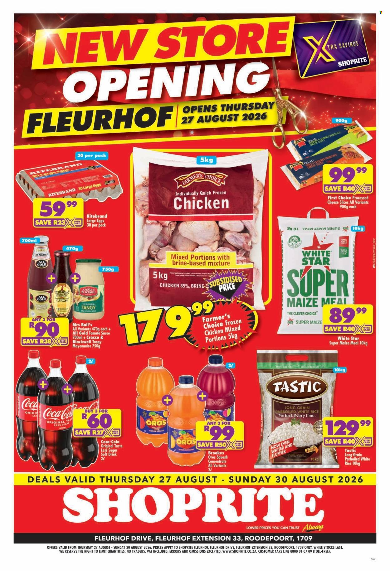 Shoprite specials - 27/08/2026 - 30/08/2026. Page 1