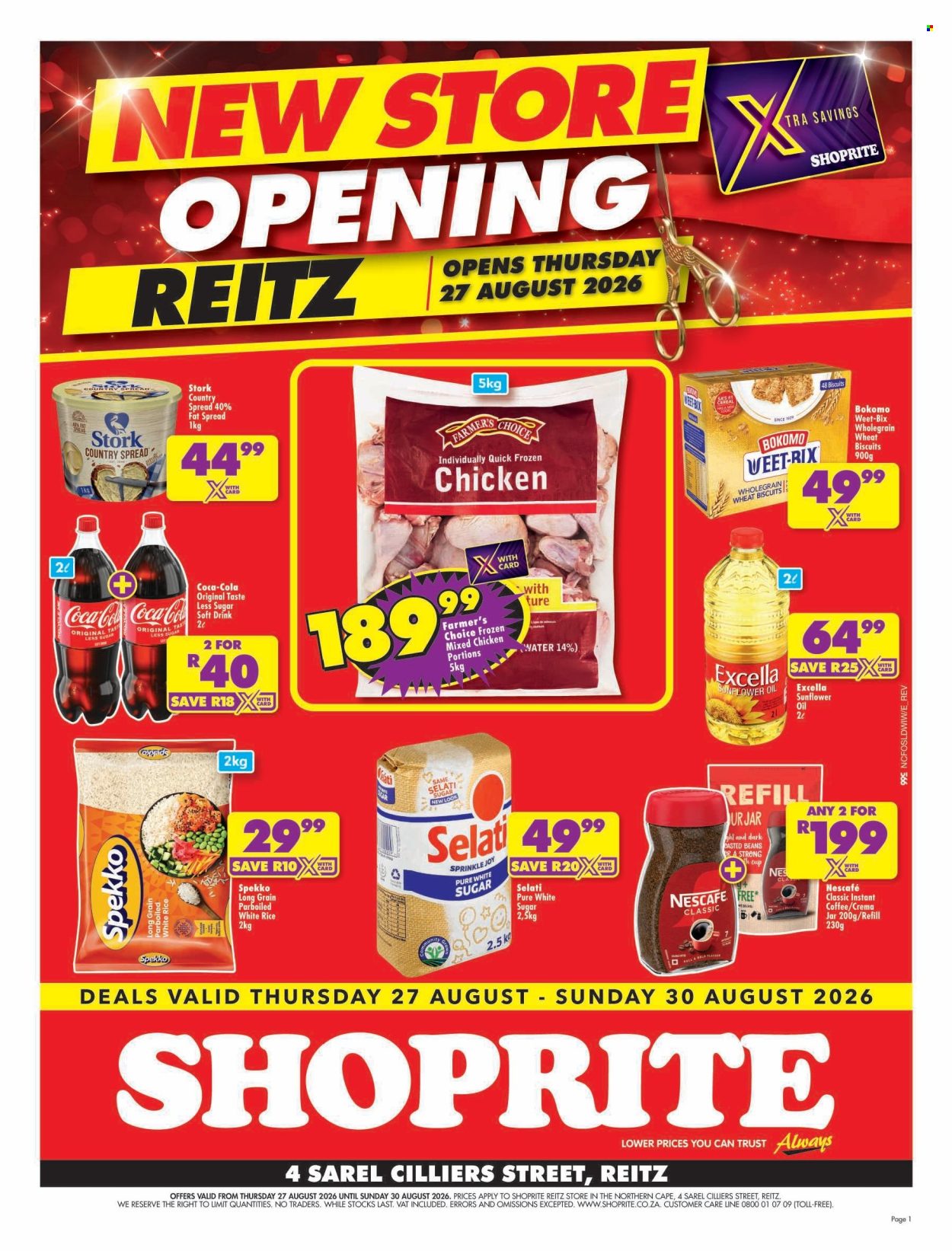 Shoprite specials - 27/08/2026 - 30/08/2026. Page 1