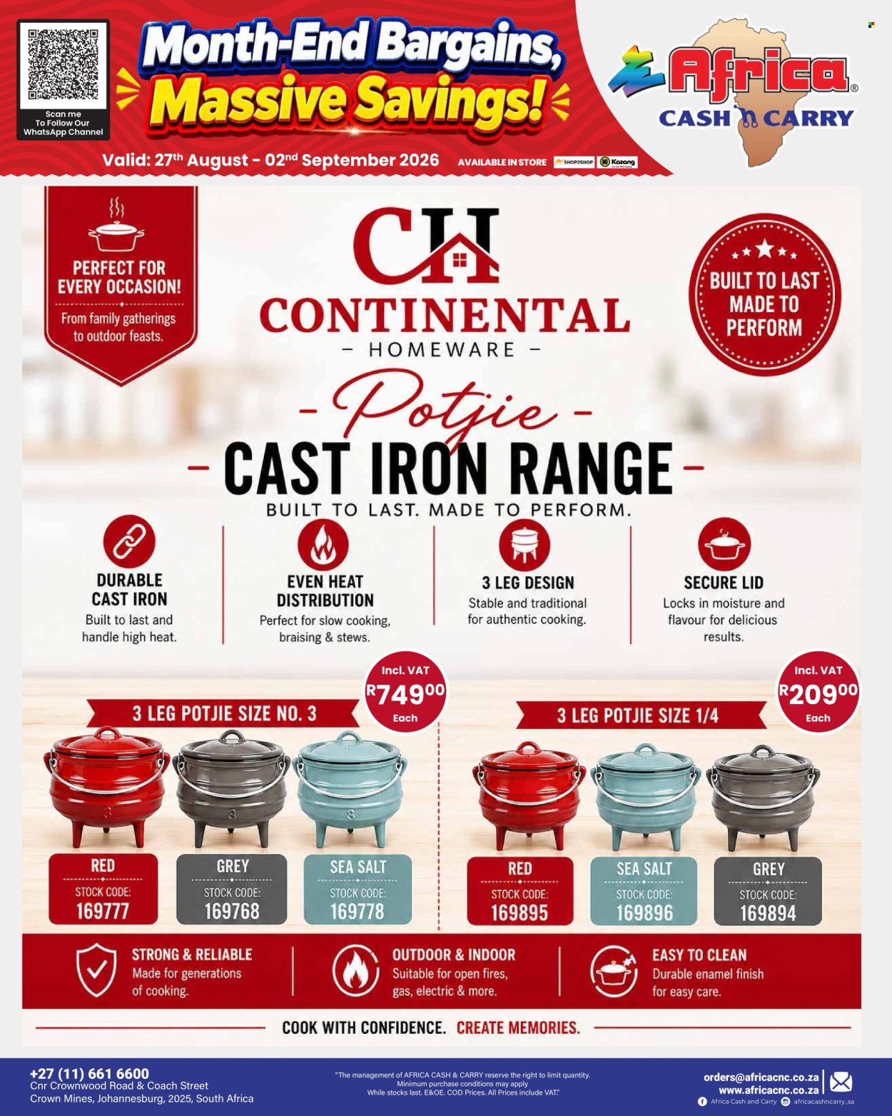 Africa Cash & Carry specials - 27/08/2026 - 02/09/2026. Page 46