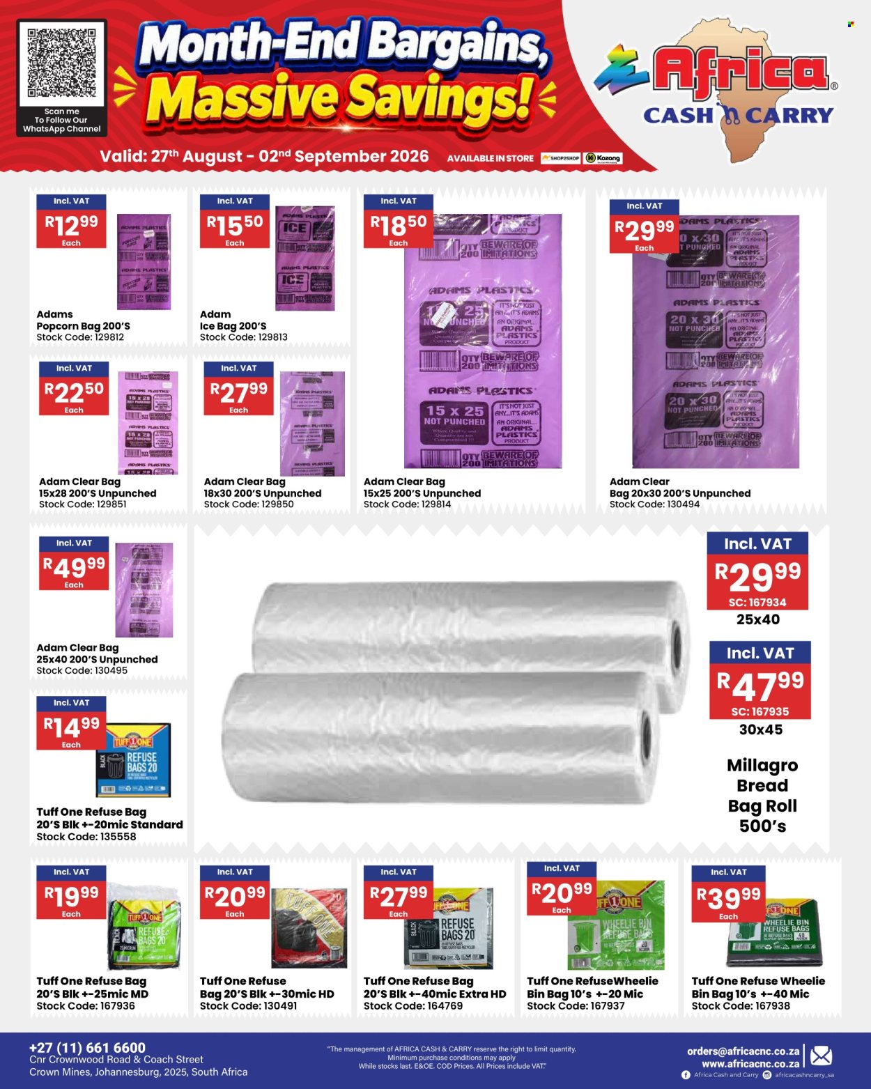 Africa Cash & Carry specials - 27/08/2026 - 02/09/2026. Page 52