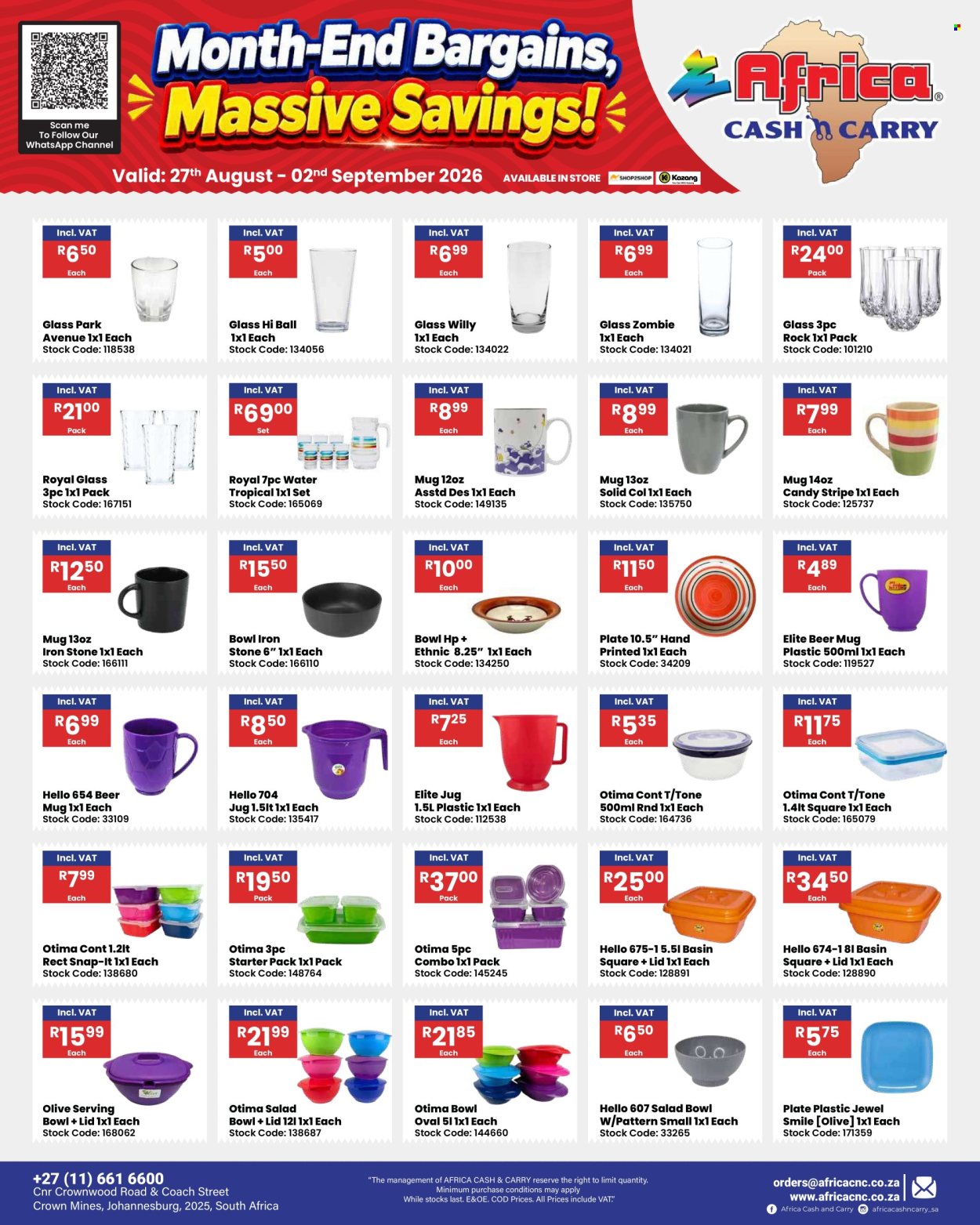 Africa Cash & Carry specials - 27/08/2026 - 02/09/2026. Page 56