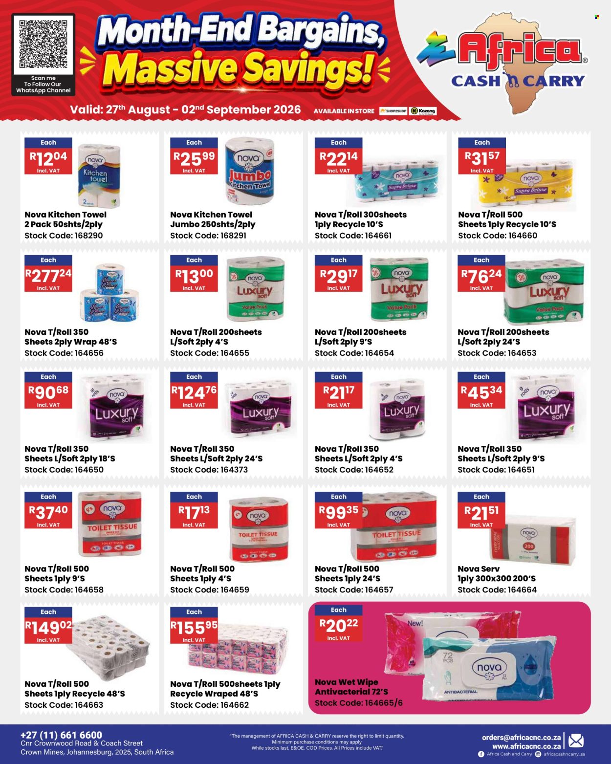 Africa Cash & Carry specials - 27/08/2026 - 02/09/2026. Page 66