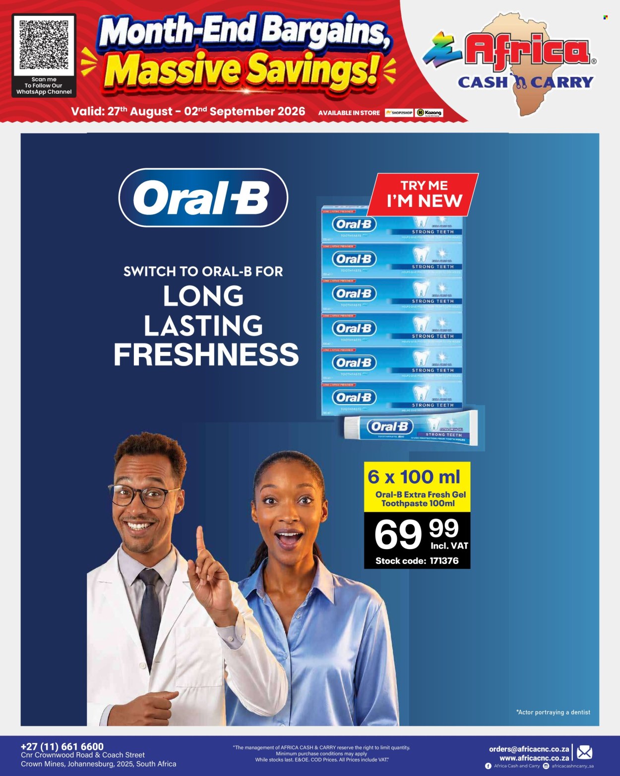Africa Cash & Carry specials - 27/08/2026 - 02/09/2026. Page 68