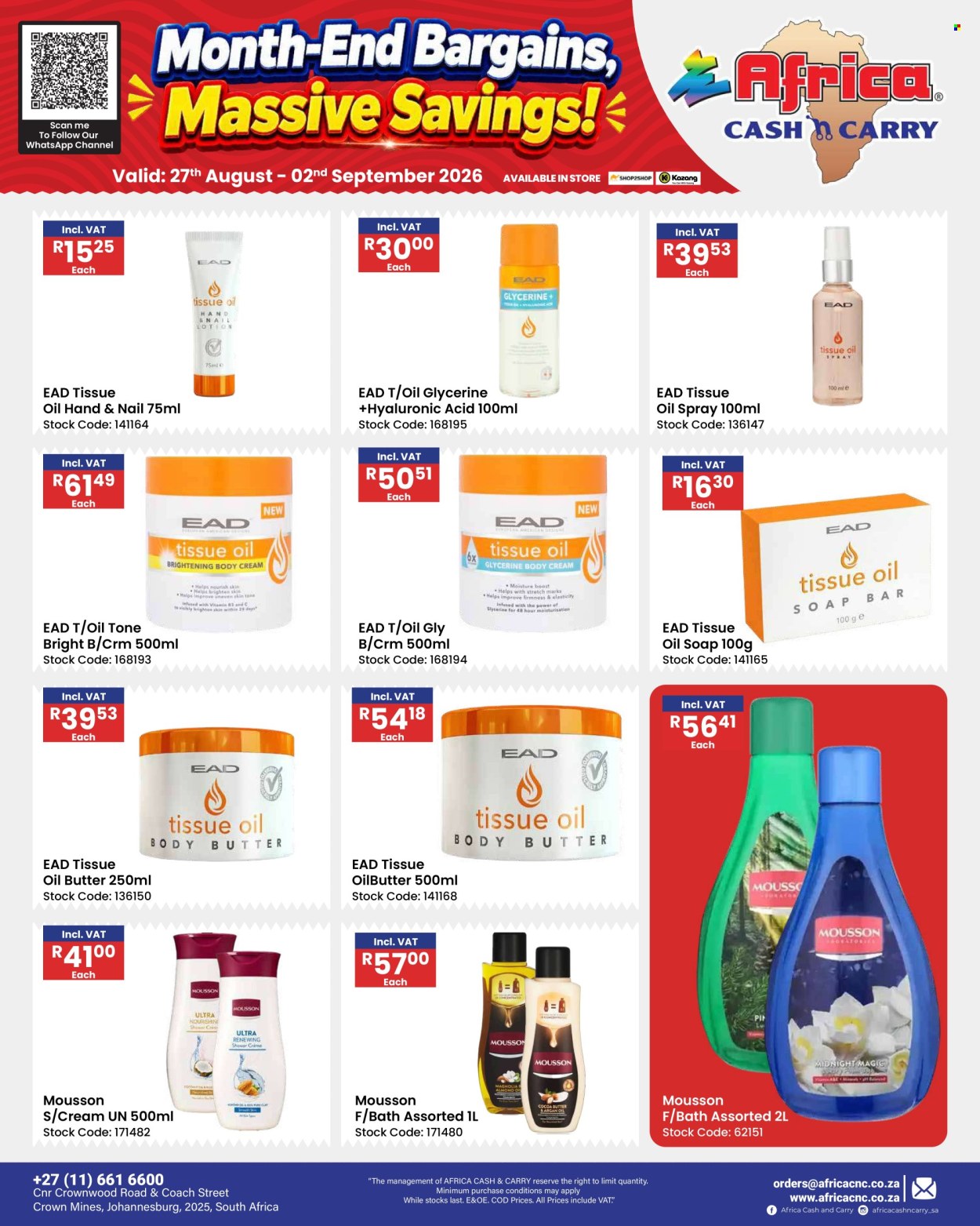 Africa Cash & Carry specials - 27/08/2026 - 02/09/2026. Page 74