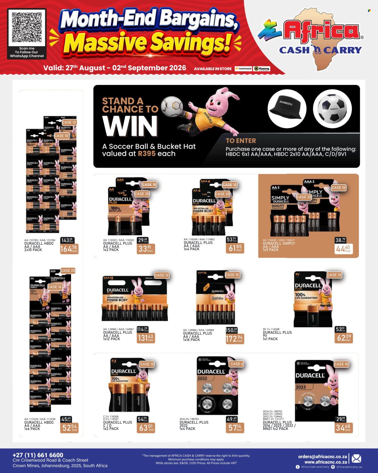 Africa Cash & Carry specials - 27/08/2026 - 02/09/2026. Page 82