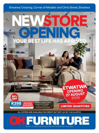 OK Furniture catalogue  - 27/08/2026 - 31/08/2026.