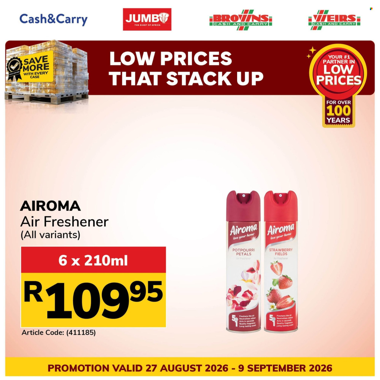 Jumbo Cash & Carry specials - 27/08/2026 - 09/09/2026. Page 22