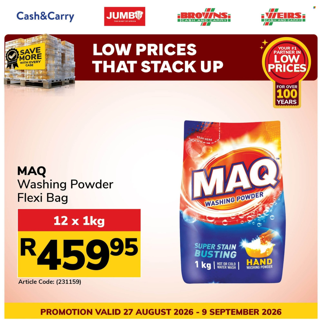 Jumbo Cash & Carry specials - 27/08/2026 - 09/09/2026. Page 24