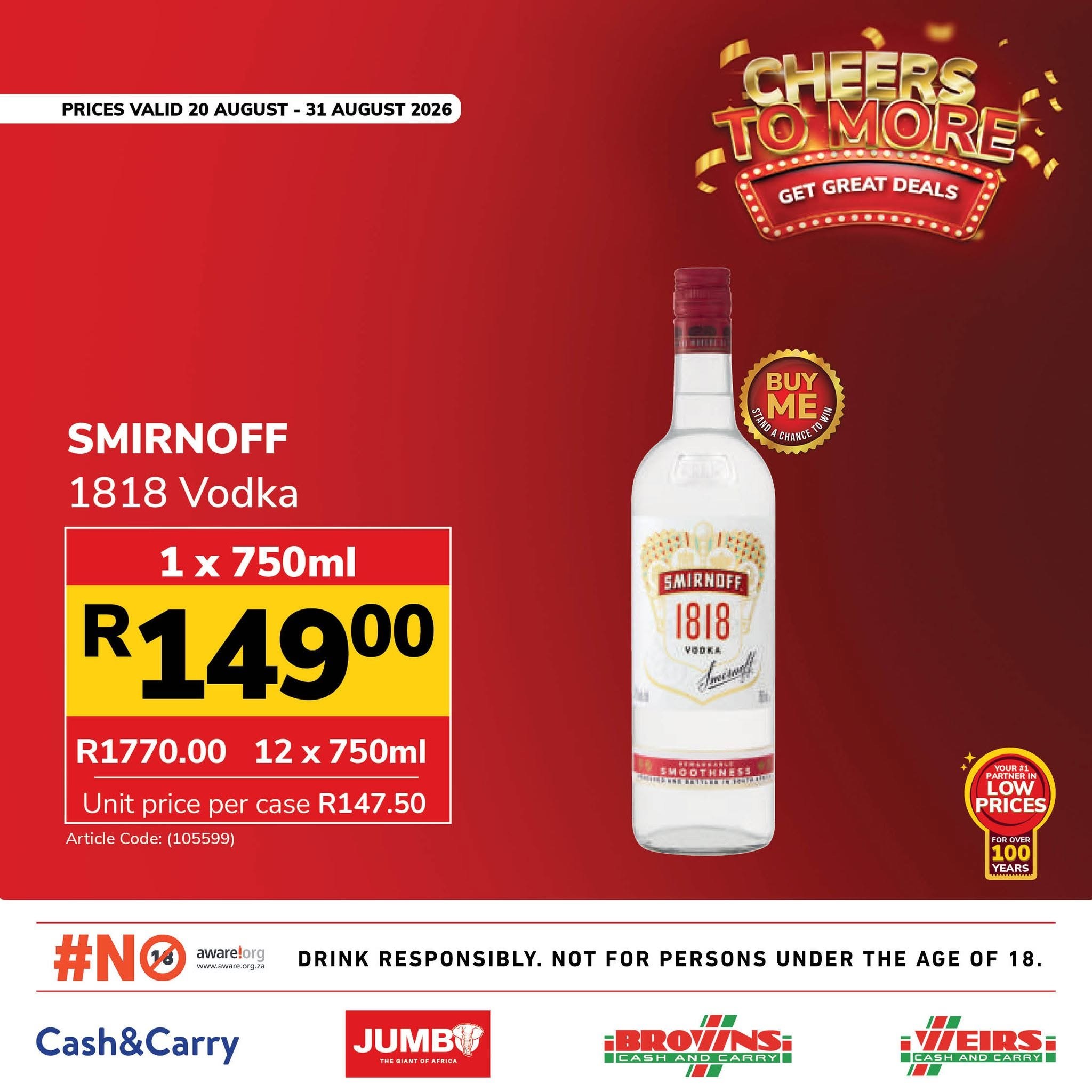 Jumbo Cash & Carry specials - 20/08/2026 - 31/08/2026. Page 8