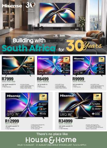 House & Home catalogue  - 13/08/2026 - 31/08/2026.