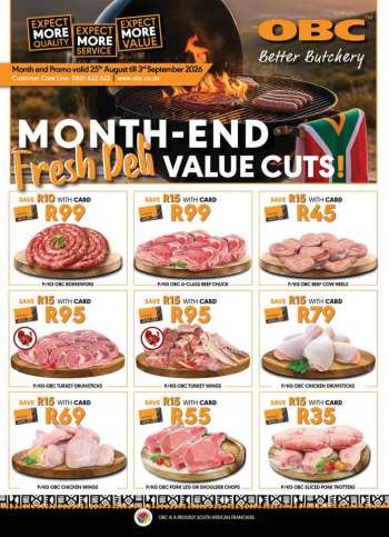 OBC catalogue  - 25/08/2026 - 03/09/2026.