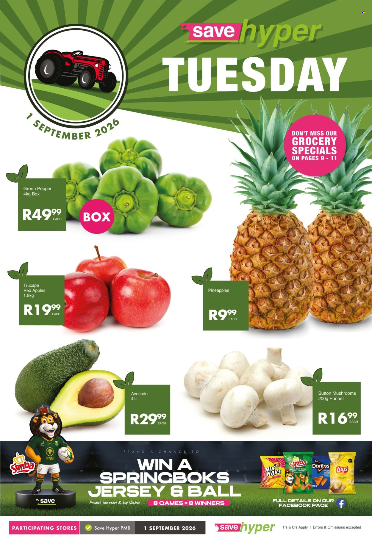 Save specials - 01/09/2026 - 01/09/2026. Page 1
