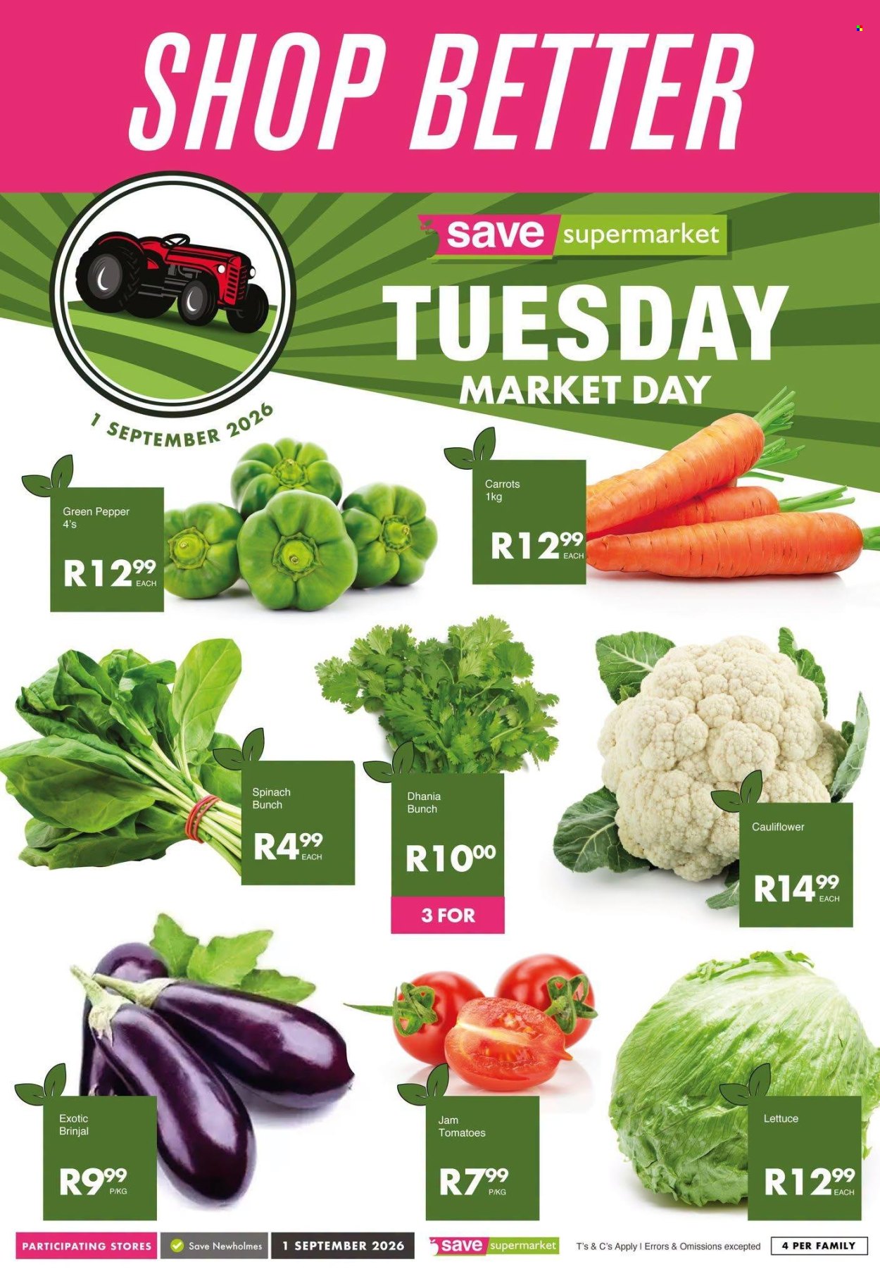 Save supermarket specials - 01/09/2026 - 01/09/2026. Page 1