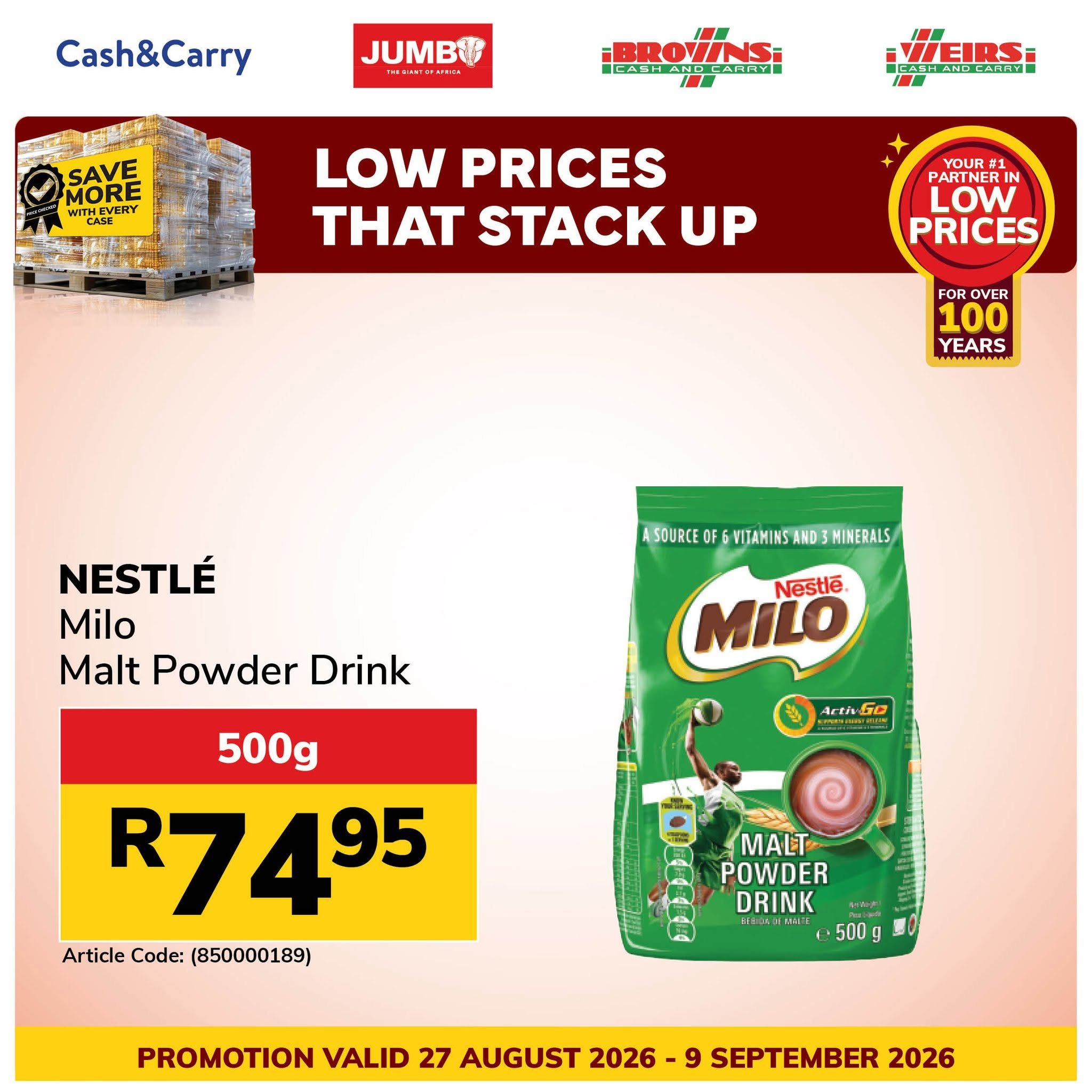 Jumbo Cash & Carry specials - 27/08/2026 - 09/09/2026. Page 11