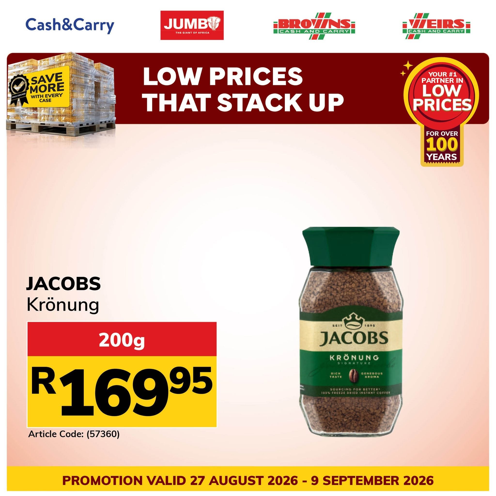 Jumbo Cash & Carry specials - 27/08/2026 - 09/09/2026. Page 14