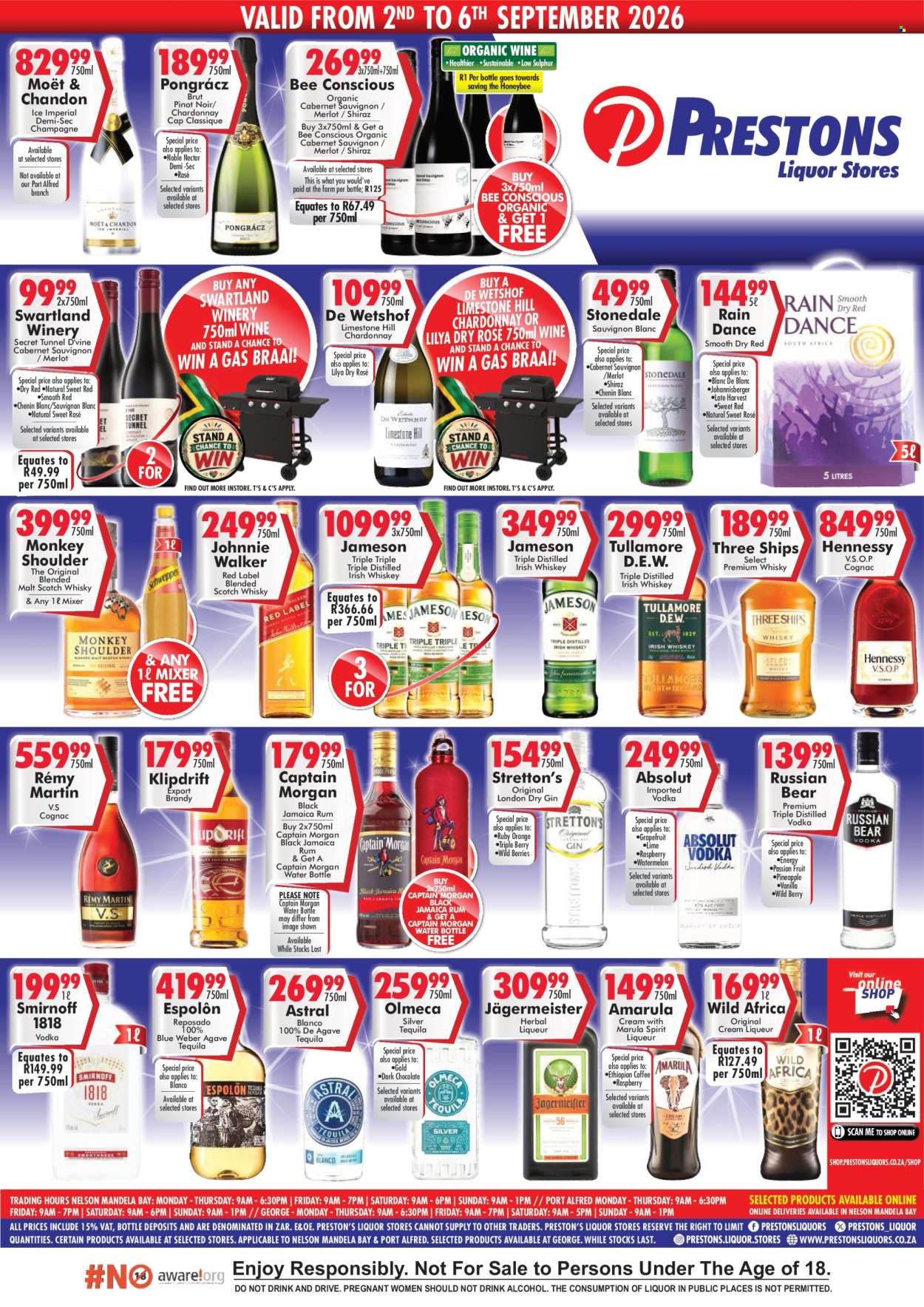 Prestons Liquor Stores specials - 02/09/2026 - 06/09/2026. Page 1