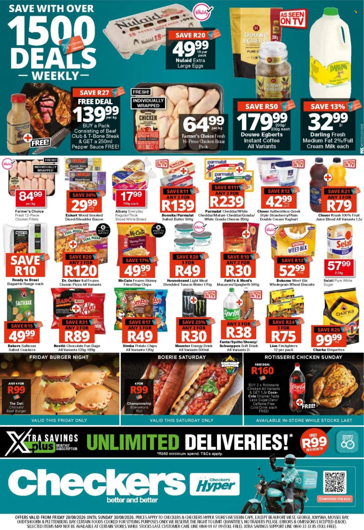 Checkers specials - 28/08/2026 - 30/08/2026. Page 1