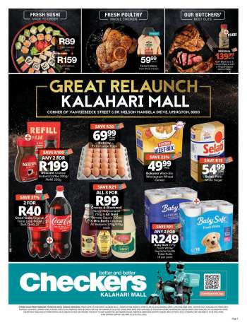Checkers catalogue  - 27/08/2026 - 06/09/2026.