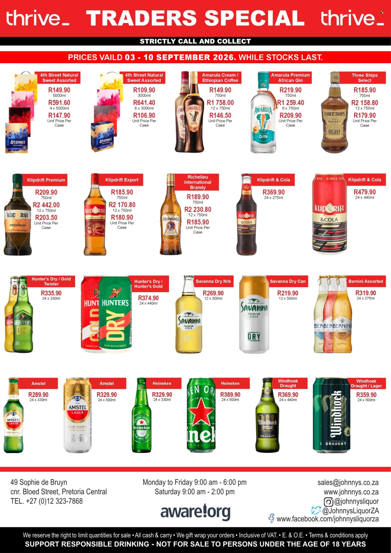 Johnny's Liquor Hypermarket specials - 03/09/2026 - 10/09/2026. Page 1