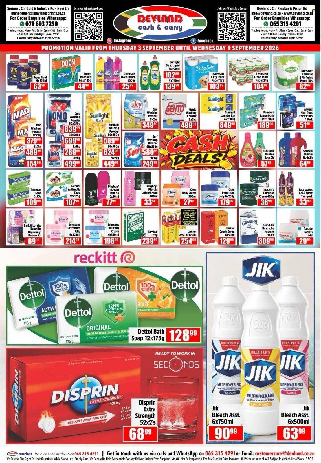 Devland specials - 03/09/2026 - 09/09/2026. Page 2