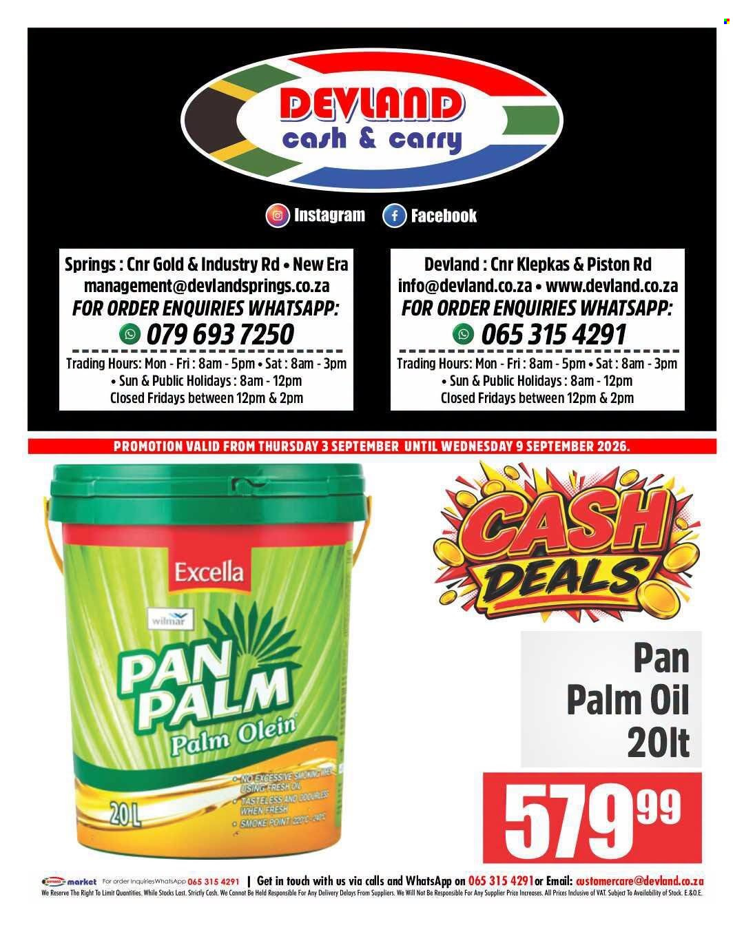Devland specials - 03/09/2026 - 09/09/2026. Page 2