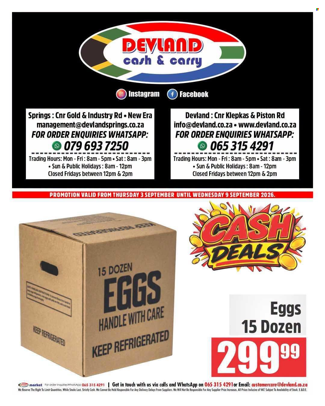 Devland specials - 03/09/2026 - 09/09/2026. Page 7