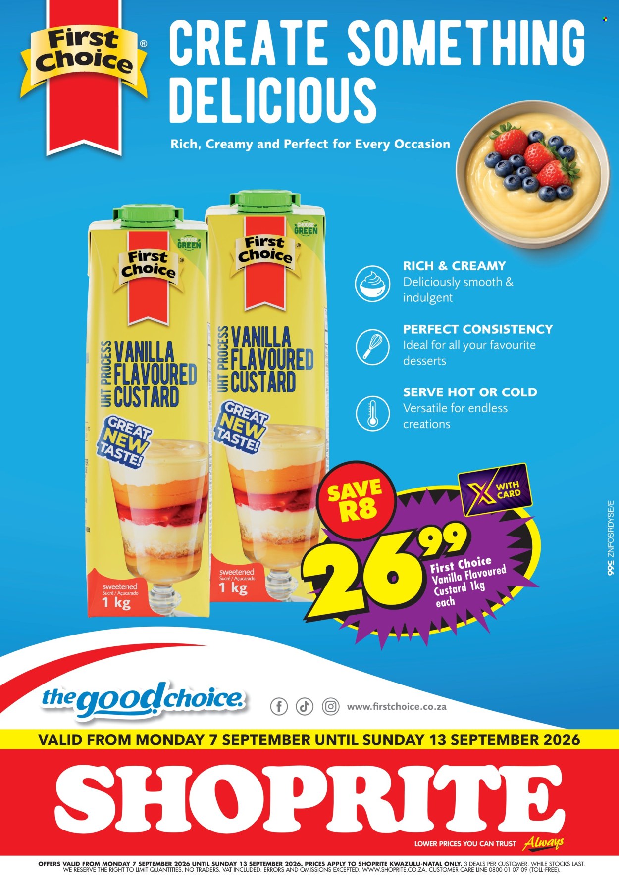 Shoprite specials - 07/09/2026 - 13/09/2026. Page 1