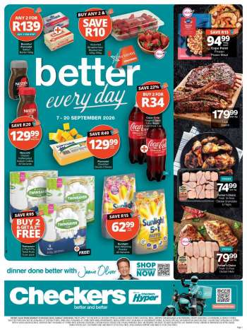 Checkers catalogue  - 07/09/2026 - 20/09/2026.
