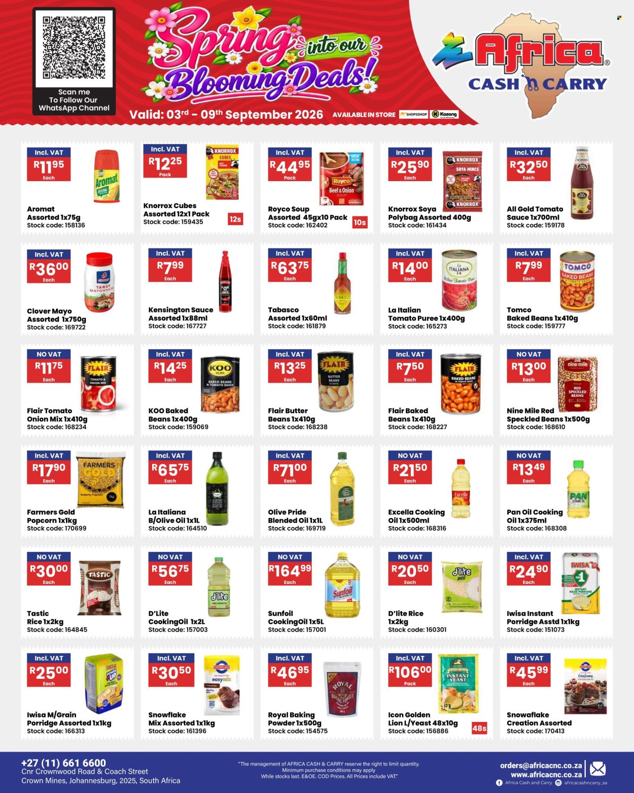 Africa Cash & Carry specials - 03/09/2026 - 09/09/2026. Page 27