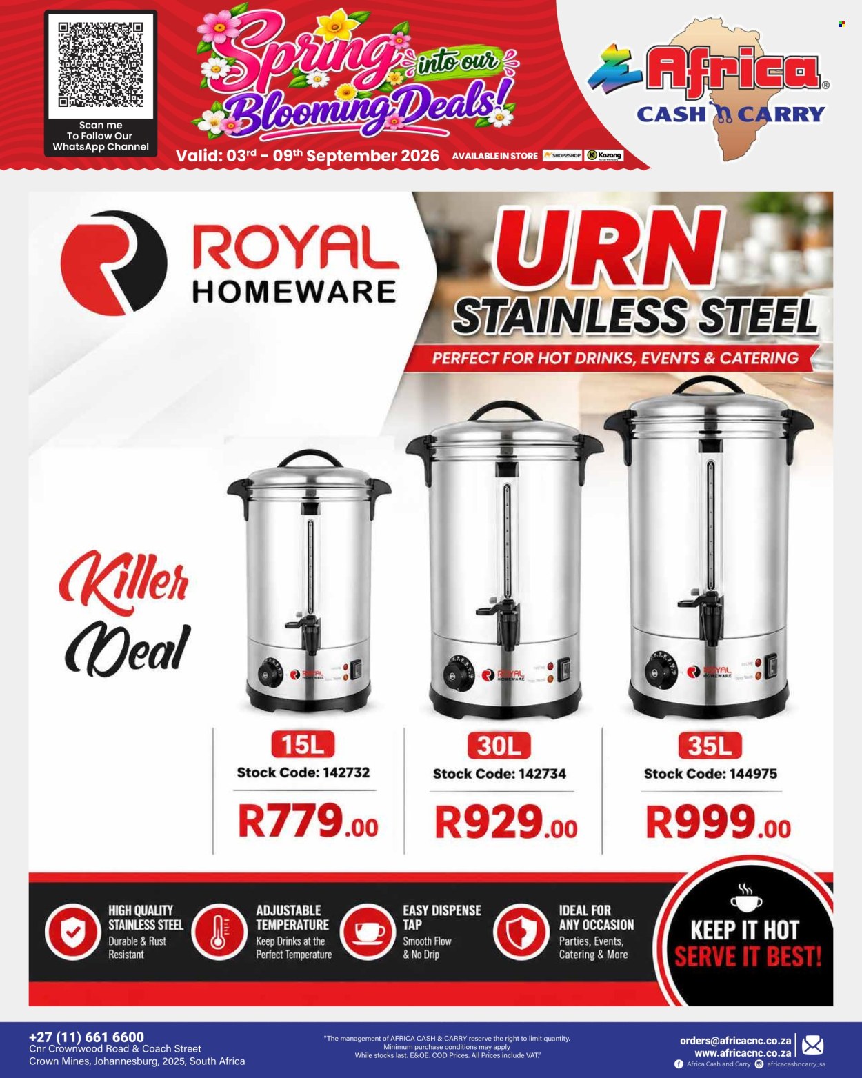 Africa Cash & Carry specials - 03/09/2026 - 09/09/2026. Page 33